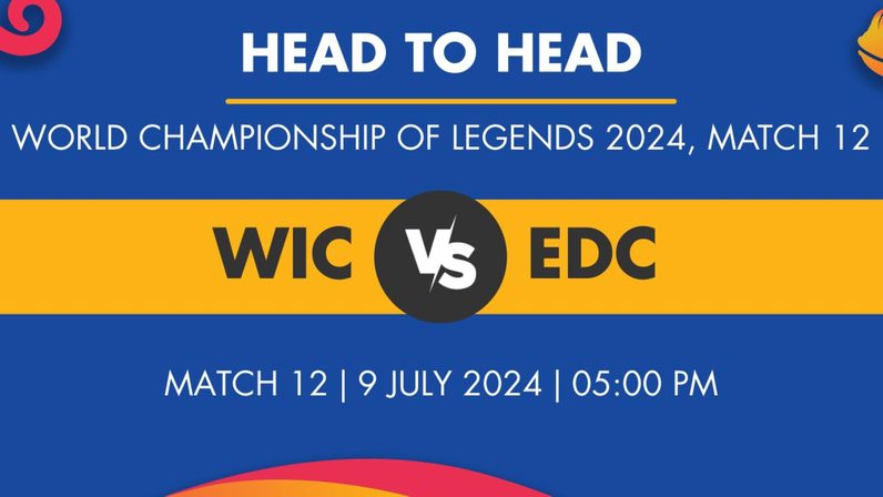 WIC Vs EDC Player Stats For Match 12 WIC Vs EDC Prediction Who Will