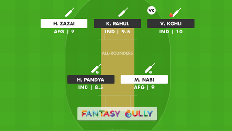 India vs Afghanistan