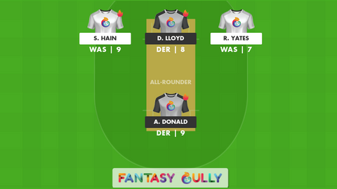 Warwickshire vs Derbyshire