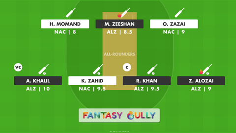 Nacka vs Alby Zalmi CF