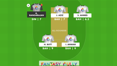 Bahrain vs Singapore