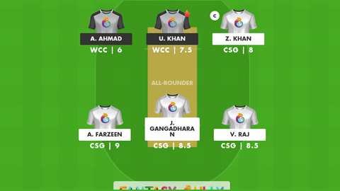 CSS Group vs Warriors Cricket Club