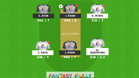 Zimbabwe vs Pakistan