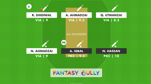 Vienna Afghan vs Pakistan CC