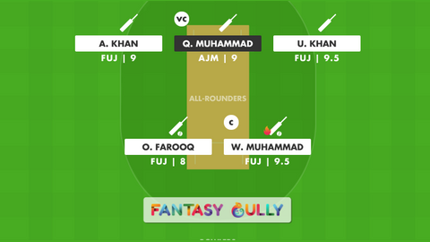 Ajman vs Fujairah