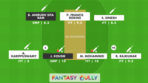 IDream Tiruppur Tamizhans vs Siechem Madurai Panthers