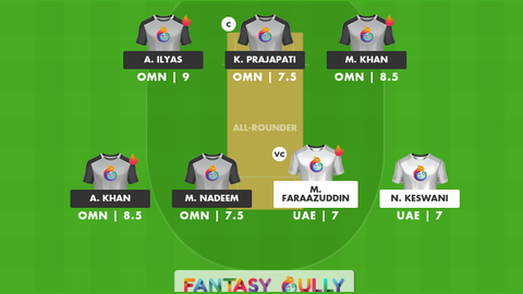 United Arab Emirates vs Oman