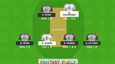 Fujairah vs Sharjah