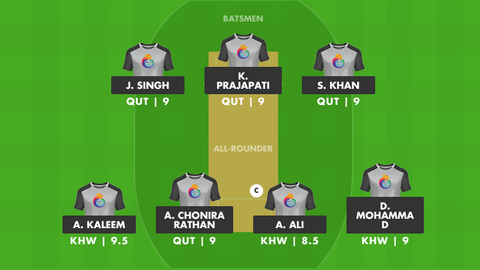 Qurum Thunders vs Khuwair Warriors