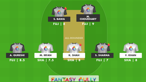 Sharjah vs Fujairah