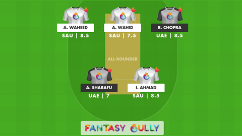 Saudi Arabia vs United Arab Emirates