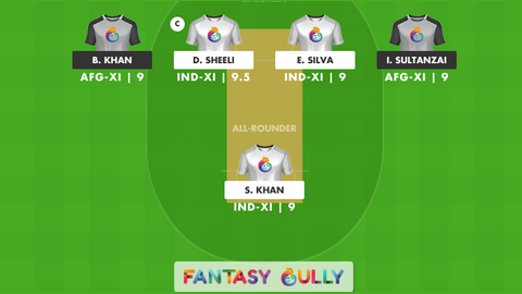 India XI vs Afghanistan XI