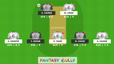 Al Hajery Team XI vs Stack CC