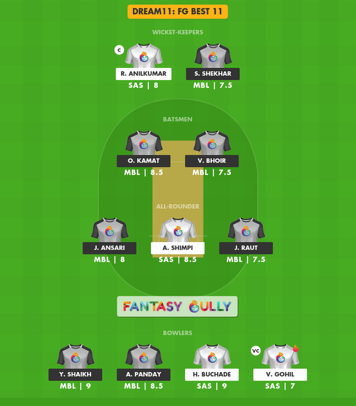 SAS vs MBL Dream11 Prediction, Match 6 Fantasy Cricket tips, Teams