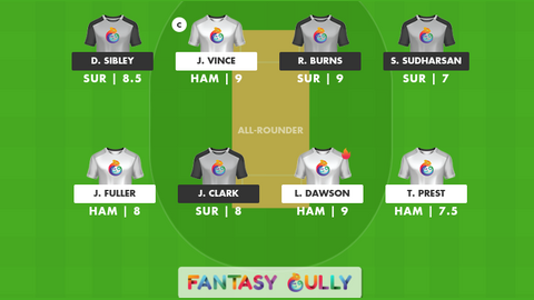 Hampshire vs Surrey