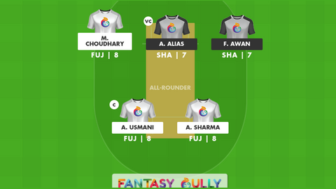 Fujairah vs Sharjah