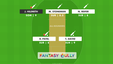 Surrey vs Somerset