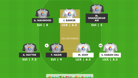 Luxembourg vs Switzerland