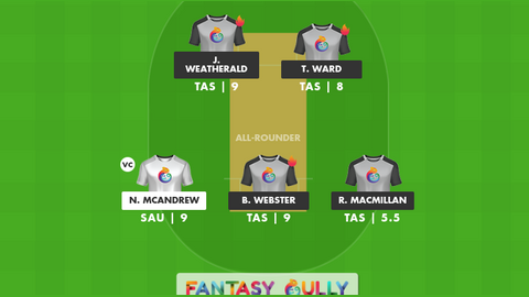 South Australia vs Tasmania