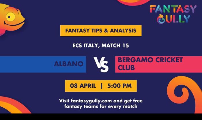 Albano vs Bergamo Cricket Club, Match 15