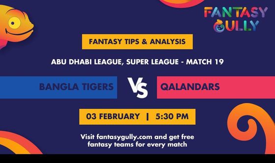 Bangla Tigers vs Qalandars