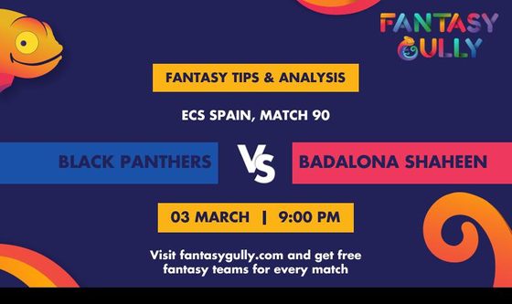 Black Panthers vs Badalona Shaheen