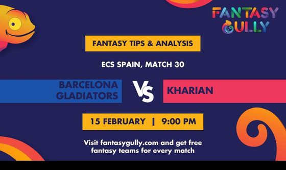 Barcelona Gladiators vs Kharian