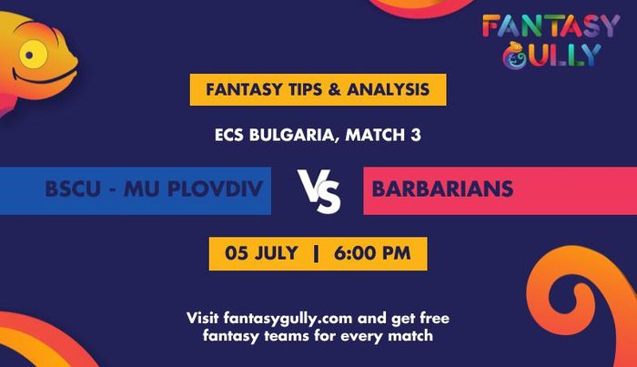 BSCU - MU Plovdiv vs Barbarians, Match 3