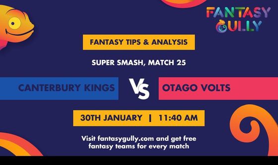 Canterbury Kings vs Otago Volts