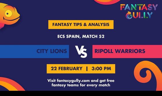 City Lions vs Ripoll Warriors