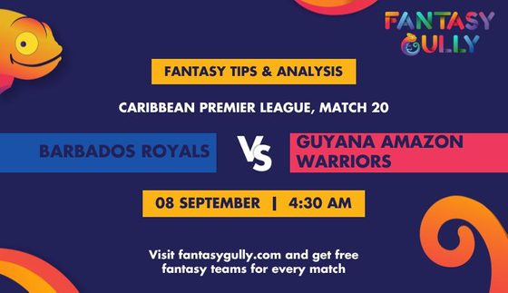 Barbados Royals vs Guyana Amazon Warriors