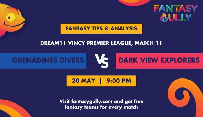 Grenadines Divers vs Dark View Explorers, Match 11