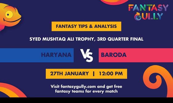 Haryana vs Baroda