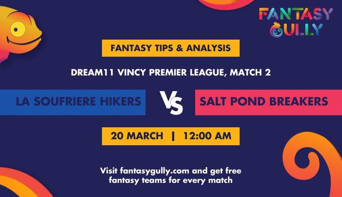 La Soufriere Hikers vs Salt Pond Breakers, Match 2