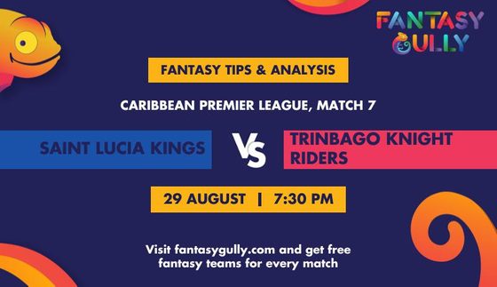 Saint Lucia Kings vs Trinbago Knight Riders