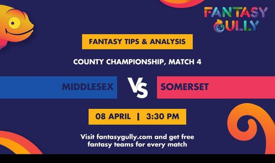 Middlesex vs Somerset