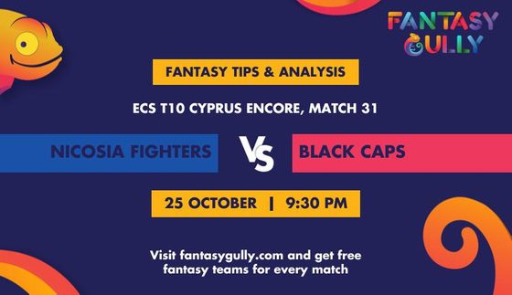 Nicosia Fighters vs Black Caps