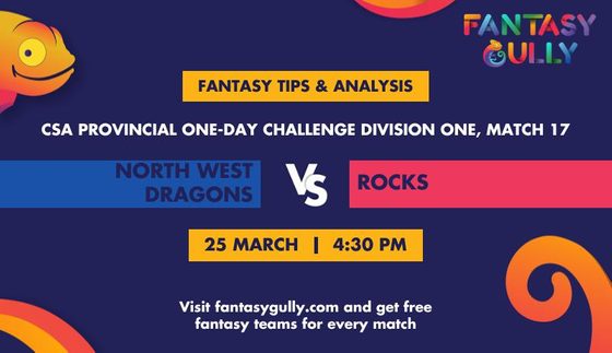 North West Dragons vs Rocks