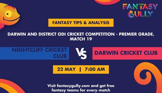 Nightcliff Cricket Club vs Darwin Cricket Club