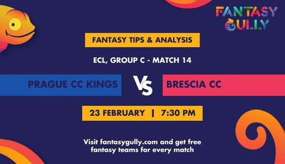 Prague CC Kings vs Brescia CC