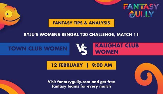 Town Club Women vs Kalighat Club Women