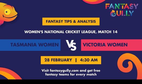 Tasmania Women vs Victoria Women