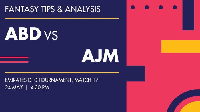 ABD vs AJM (Abu Dhabi vs Ajman), Match 17