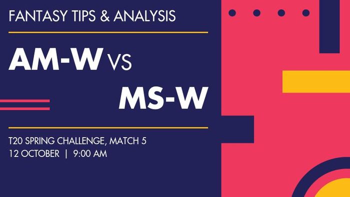 AM-W vs MS-W (ACT Meteors vs Melbourne Stars Women), Match 5