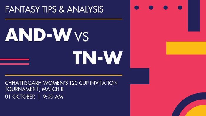 AND-W vs TN-W (Andhra Women vs Tamil Nadu Women), Match 8