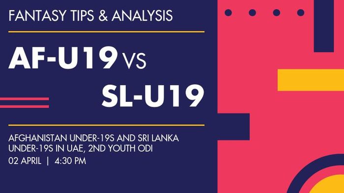 Afghanistan Under-19 बनाम Sri Lanka Under-19, 2nd Youth ODI