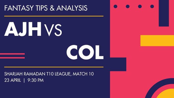 AJH vs COL (Ajman Heroes vs Colatta Chocolates), Match 10