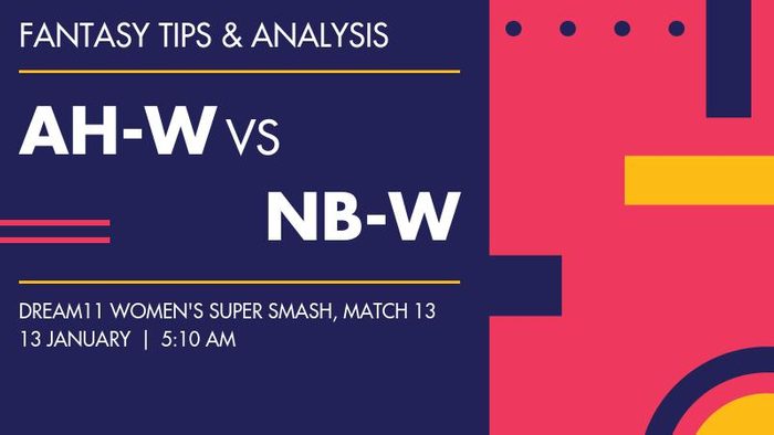 AH-W vs NB-W (Auckland Hearts vs Northern Brave Women), Match 13