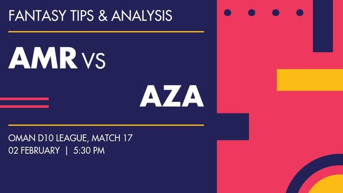 Amerat Royals बनाम Azaiba XI, Match 17