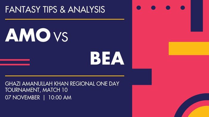 AMO vs BEA (Amo Region vs Band-e-Amir Region), Match 10